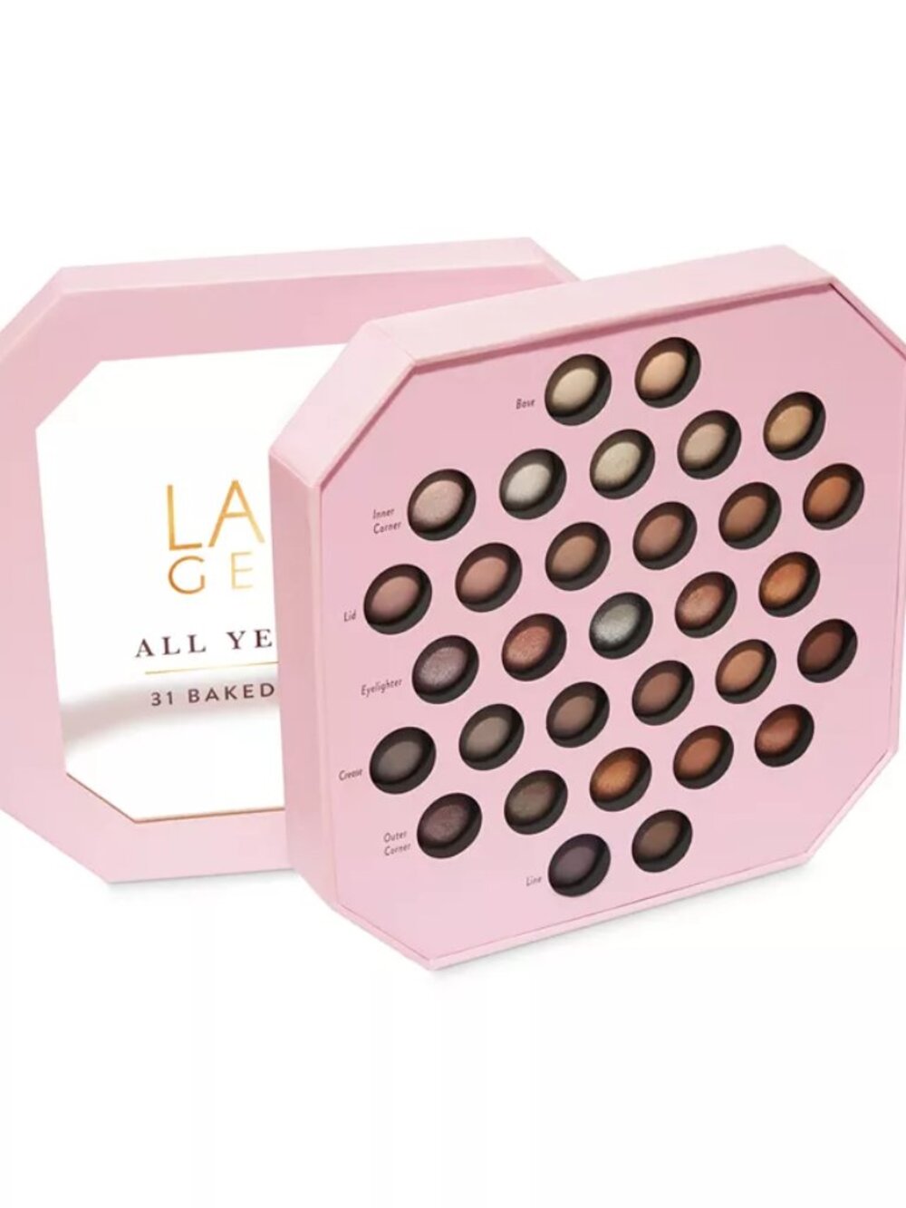 Laura Geller All Year Round 31 Baked Eyeshadow Palette Colors